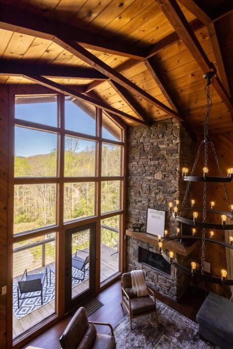 Family Cabin Near Smoky Mtn Entrance Nantahala Robbinsville Esterno foto